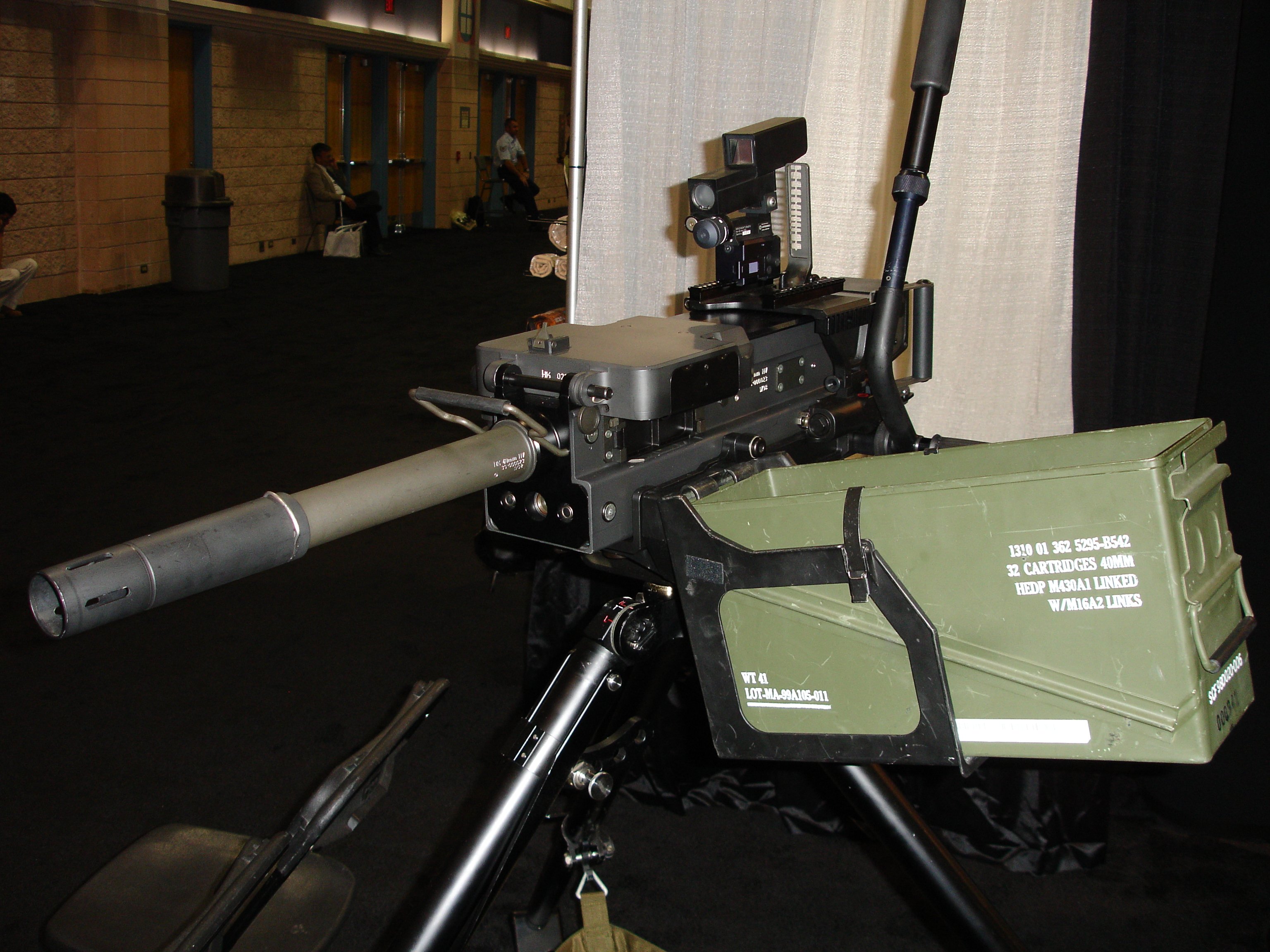 HK GMG (Grenade Machine Gun) Pics from SOF Week 2005/APBI ...